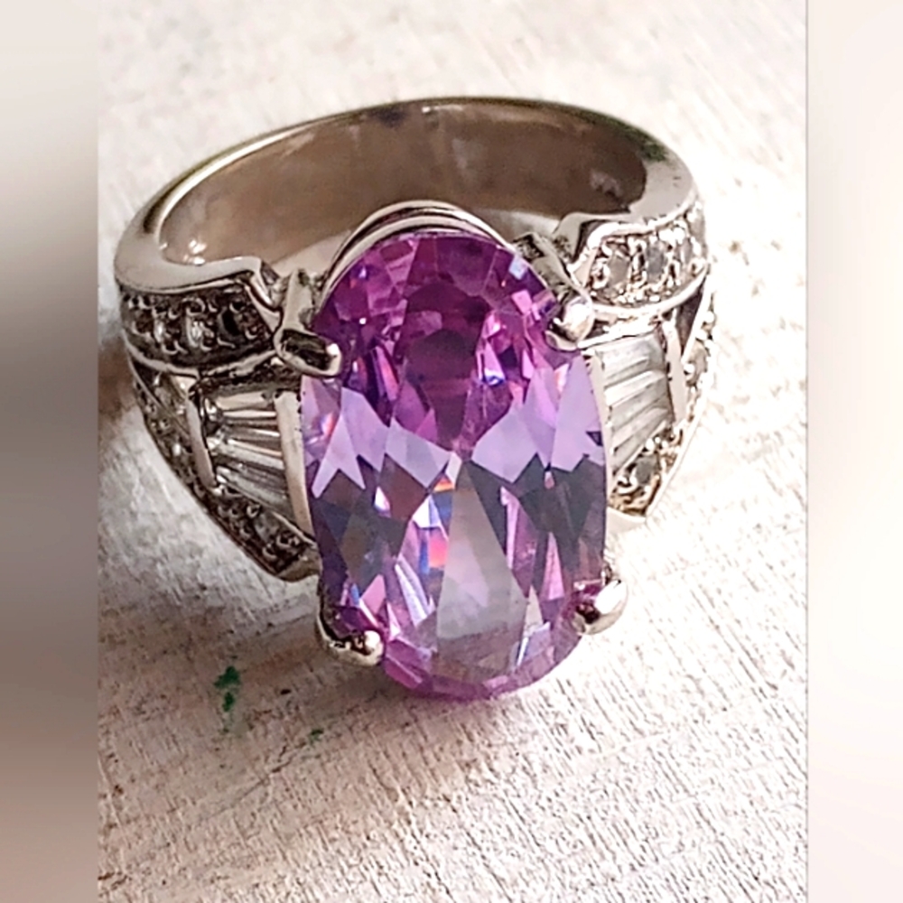 Silver 925 & Gemstone Ring - image 3